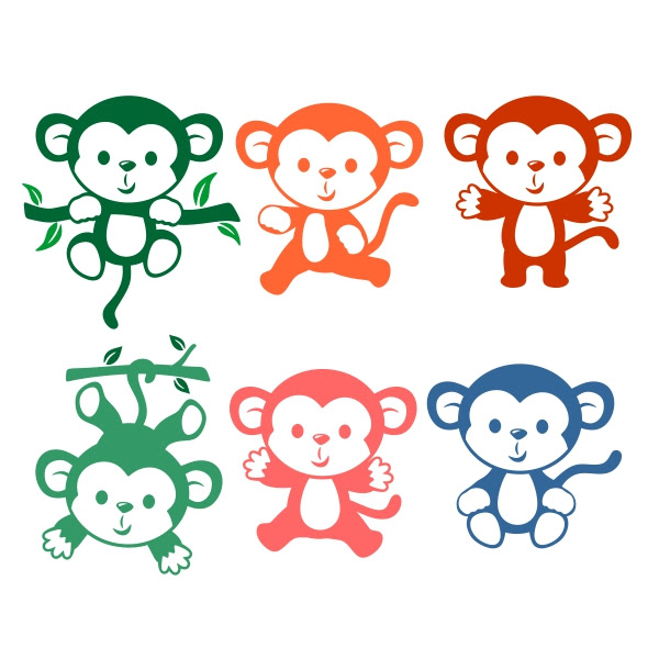 Download Free Monkey Svg Cut File