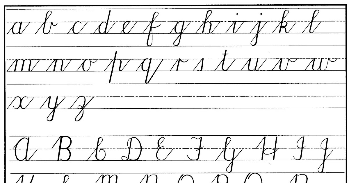 cursive writing a to z capital letters worksheets printable webcasorg
