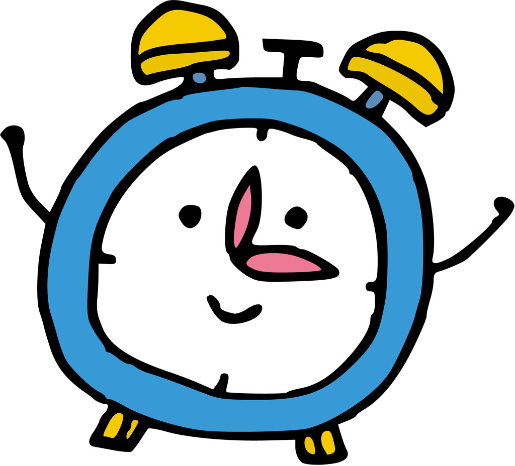 最新かわいい 時計 イラスト フリー 無料イラスト集