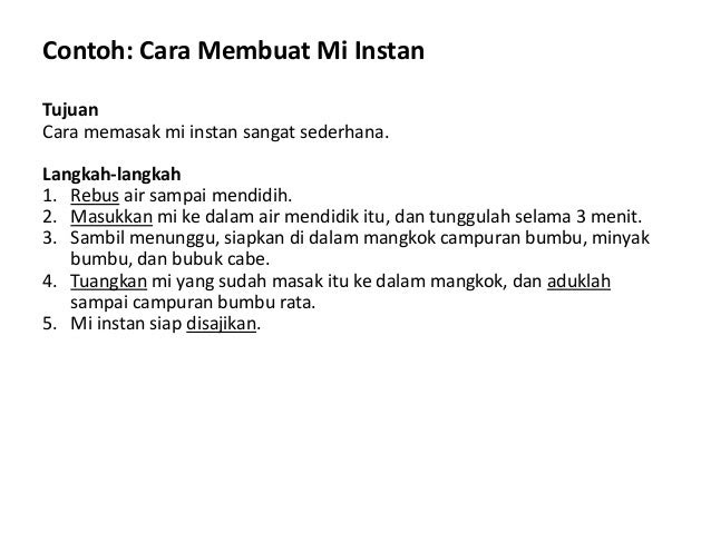 Contoh Teks Eksplanasi Cara Membuat Tempe - Sandal Damen