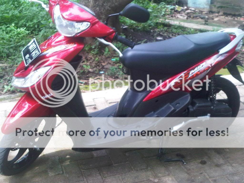 90 Gambar Modifikasi Motor Mio Merah Sobat Modifikasi