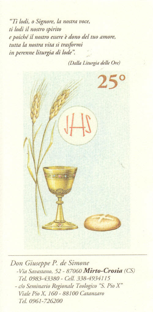 Frasi Di Auguri Ordinazione Sacerdotale