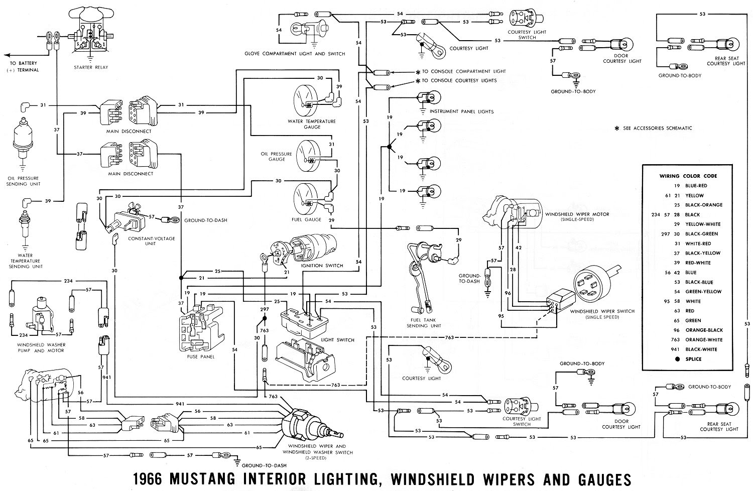 Alright guys, in this video we install the new alternator with the one wire conversion installed on the back in our '66 mustang. 1966 Mustang Wiring Diagrams Average Joe Restoration