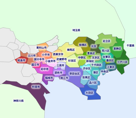 Heartbut 東京都 地図 画像