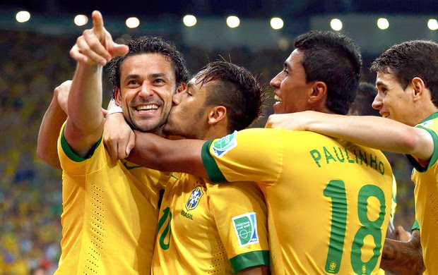 Como era esperado, o jogo foi muito equilibrado. Brasil X Espanha Copa Das Confederacoes 2013 Globoesporte Com