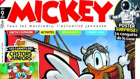 À bientôt 90 ans, le Journal de Mickey fait peau neuve pour "décrocher les enfants des écrans"