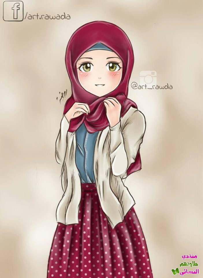 Inspirasi Cara Menggambar Anime Hijab, Paling Heboh!