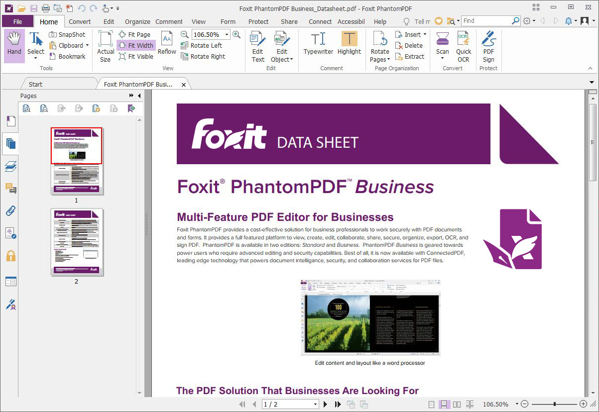 Foxit-PhantomPDF-Business-2019-Free-Download-Cracker4Free