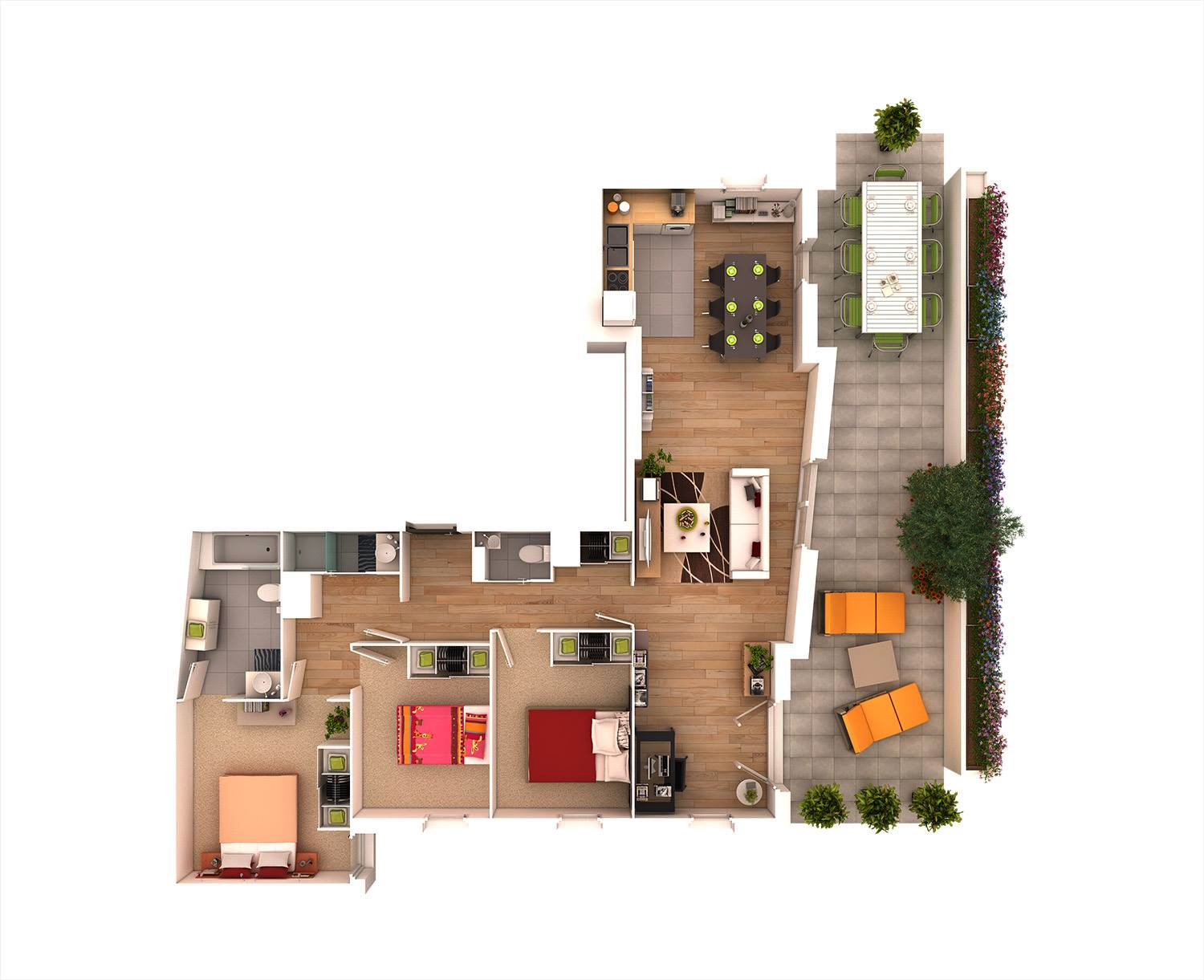 Check spelling or type a new query. 25 More 3 Bedroom 3d Floor Plans