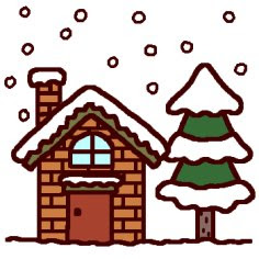 無料イラスト画像 ぜいたくクリスマス 家 イラスト 簡単