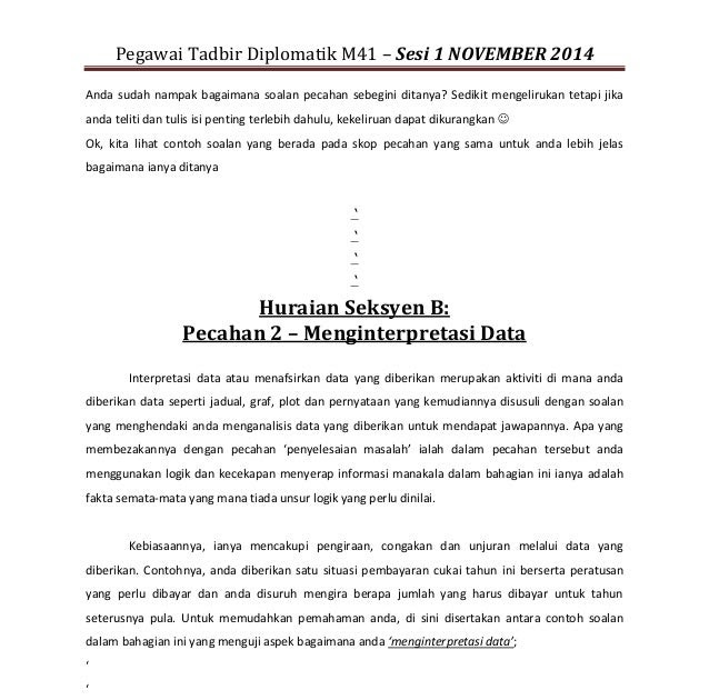 Contoh Soalan Peperiksaan Jpa Gred 29 Keatas - Soalan ay