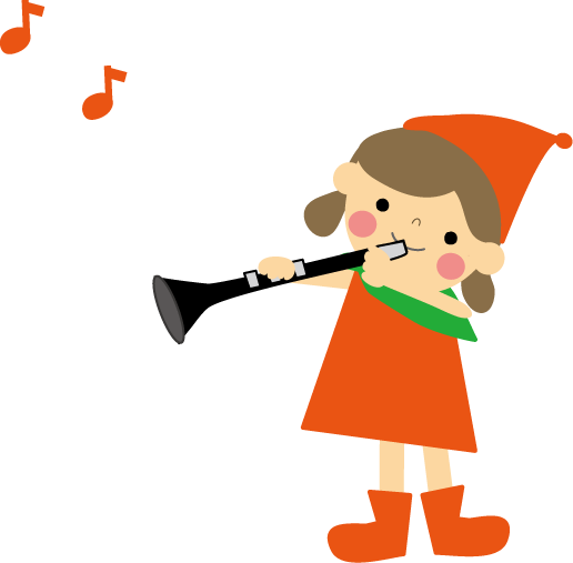 ベストセレクション クラリネット イラスト かわいい かわいい かっこいい無料イラスト素材集