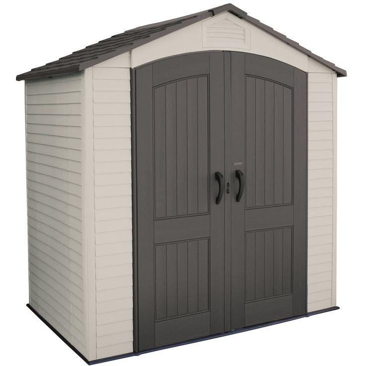 Lifetime dual-entry outdoor storage shed sams | shed builder