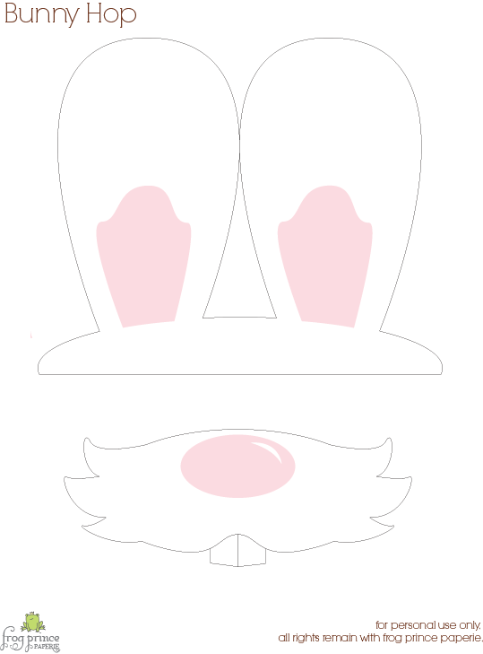 Make your own itty bitty bunny ears headband for easter, along with some happy easter gift tags perfect for sweet treats for family and friends. Free Printable Ears Download Free Clip Art Free Clip Art On Clipart Library
