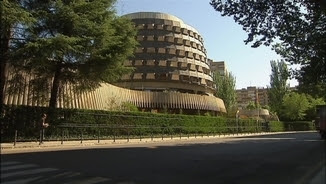 Façana del Tribunal Constitucional, a Madrid