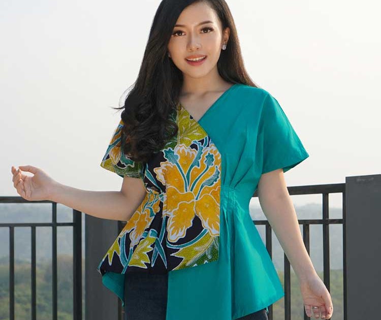 Inspirasi  28 Model  Baju  Batik  Anak Remaja Wanita 