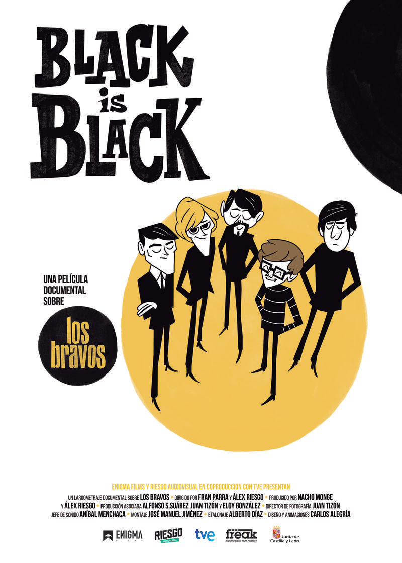   BLACK IS BLACK es un documental sobre el éxito y el fracaso, es la historia de Los Bravos y es la historia de la España de los años 60