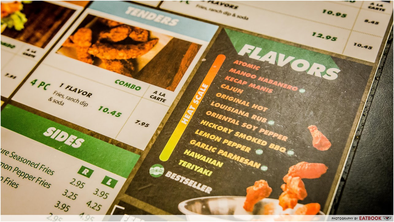 Thighstop, wingstop's newest venture, is all about juicy thighs. Wingstop Review 12 Different Flavours Of Fried Chicken That Ll Satisfy Picky Eaters Eatbook Sg New Singapore Restaurant And Street Food Ideas Recommendations