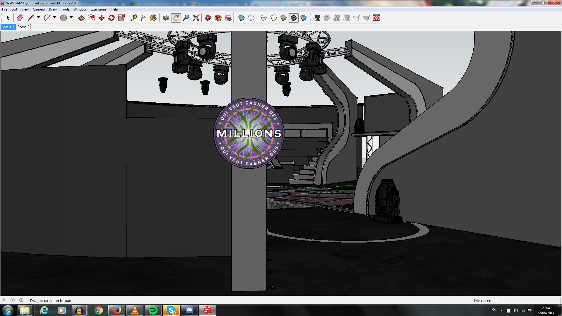Sign in | create account. Wwtbam Hybrid Set Project Sketchup C4d Millionaire Fans