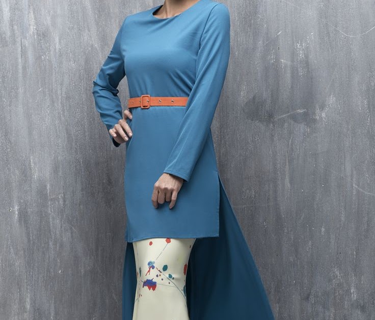 Contoh Baju  Kurung Moden Orked by Jovian Mandagie baju  kurung RM240 Hijabista  Buy 