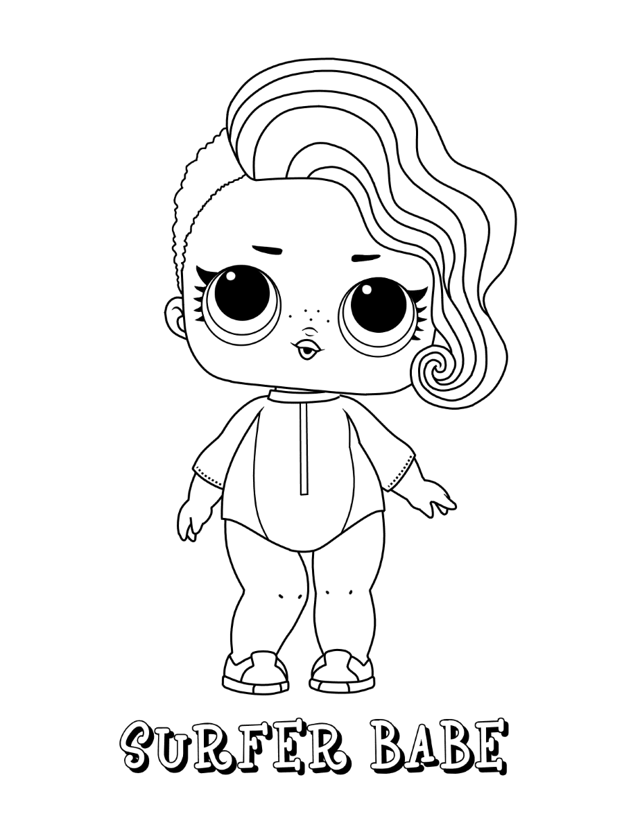 Print or download lol dolls coloring pictures. Lol Surprise Coloring Pages Print And Color Com
