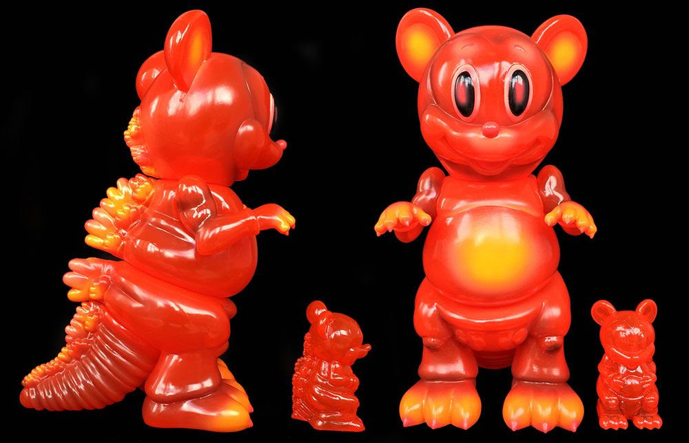 Spankystokes Com Designer Toy Vinyl Toy Art Toy Blog Ron English X Blackbook Toy Magma Mousezilla For Wonder Festival