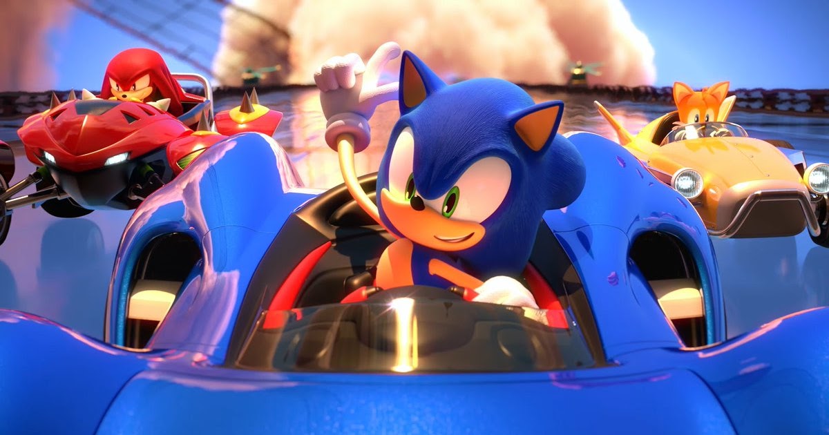  Sonic  Racing  Gambar  Kartun Sonic  Sonic  Dash Endless 