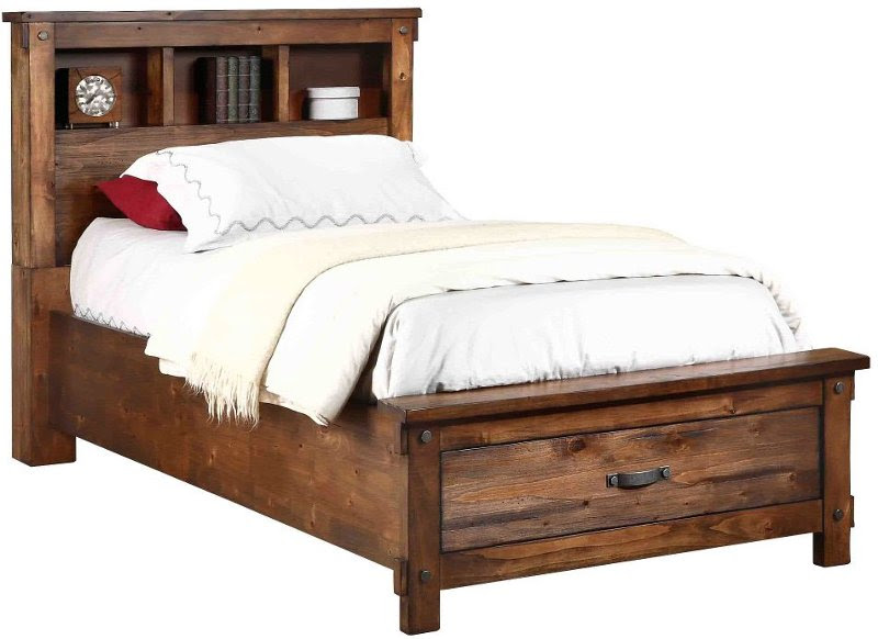 Of course, mirrors can sometimes be better used than framed pieces of artwork. Rustic Classic Brown 4 Piece Twin Bedroom Set Jessie Rc Willey