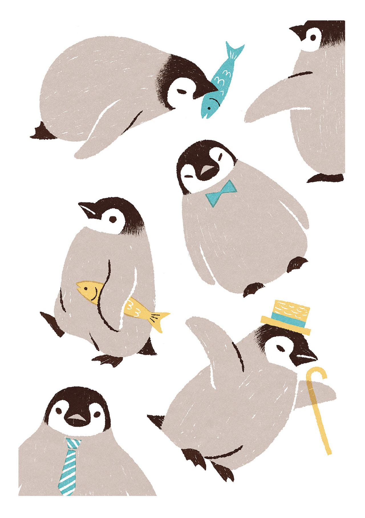 かわいい動物画像 ベスト50 可愛い ペンギン イラスト 簡単