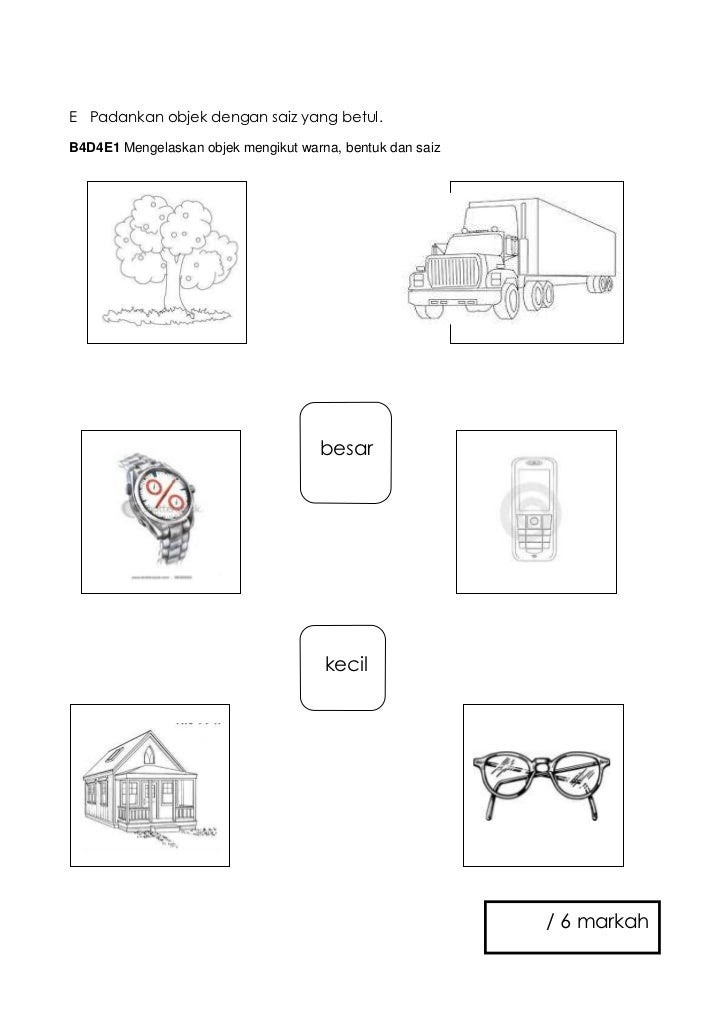 Contoh Soalan Saringan 1 Tahun 1 Bahasa Inggris - Harbolnas j