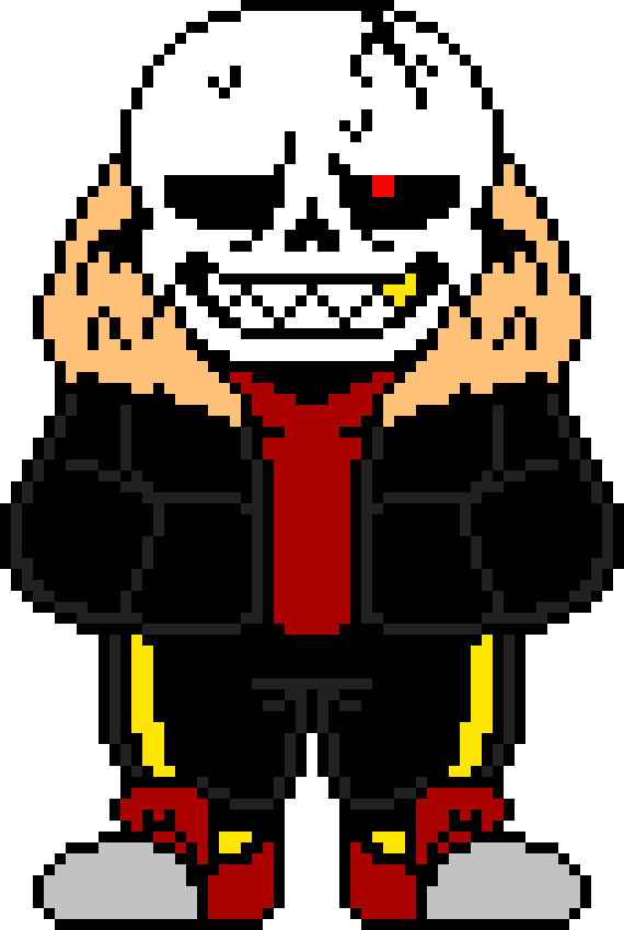 Fell Sans Pixel Art Maker - meioambientesuianealves