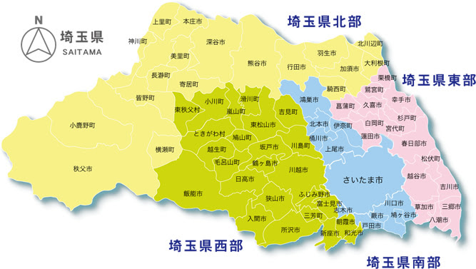 心に強く訴えるわかりやすい 埼玉県 地図 フリー かわいいディズニー画像