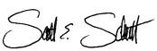 Scott E. Schwerdt Signature