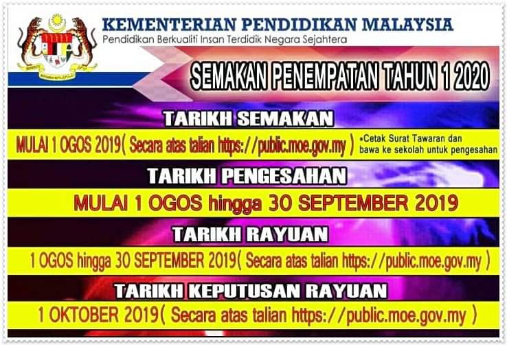 Permohonan untuk kemasukan boleh diakses. Semakan Permohonan Darjah 1 Tahun 2020 Pengedar Shaklee Kedai Vitamin Gombak Dan Batu Caves