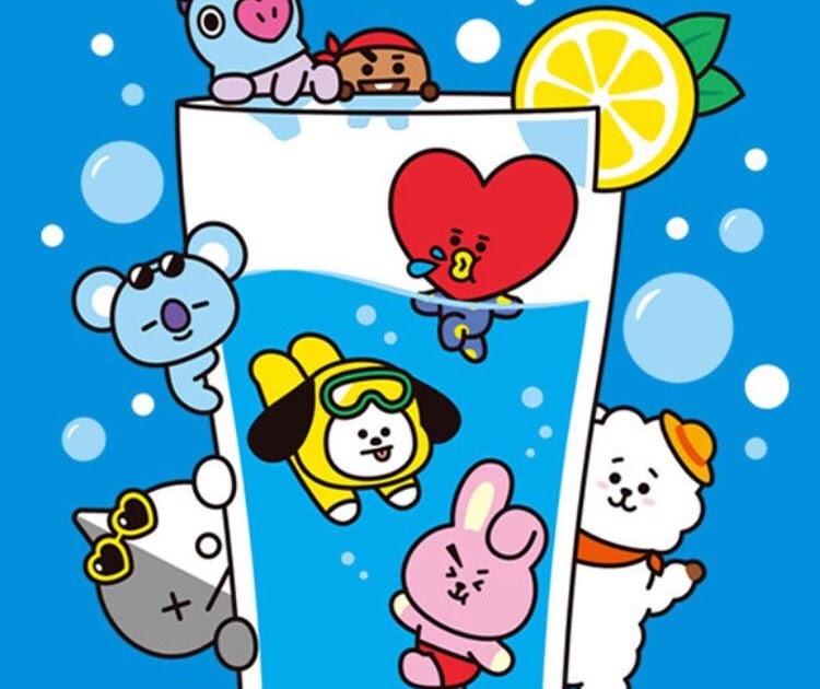 Bts Kartun Mewarnai / Gambar Kartun Bts Dan Bt21 - Gambar ...