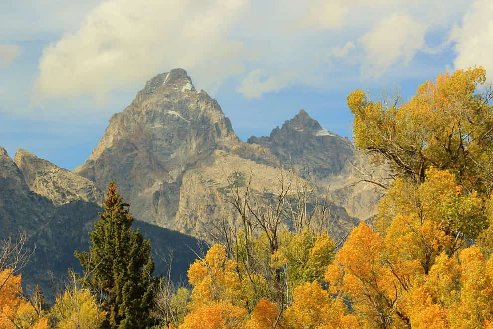 Autumn in Wyoming fall foliage