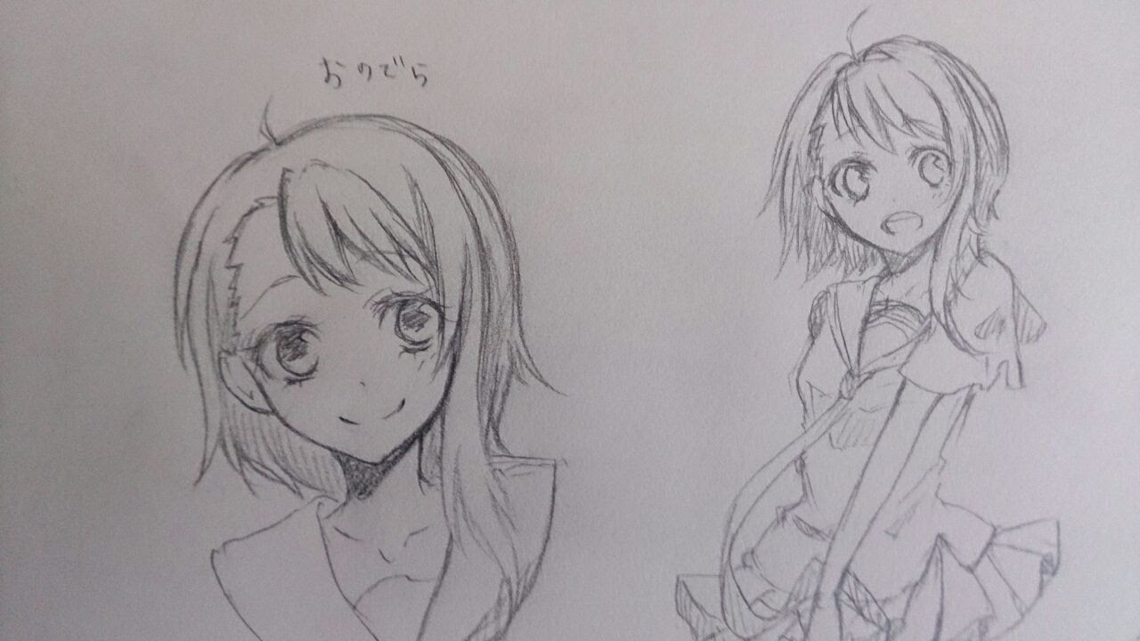 印刷可能 シャーペン 手書き 可愛い 女の子 イラスト 3657 シャーペン 手書き 可愛い 女の子 イラスト Josspicturea4agh