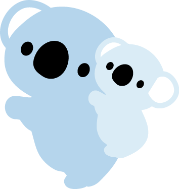 最高の動物画像 新鮮な可愛い コアラのイラスト