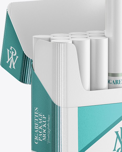 Download Download Cigarette Box Mockup Free PSD - Paper Cigarette ...