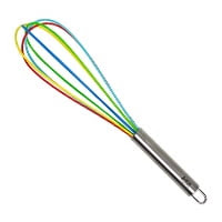 Tasty whisk with mixed color head