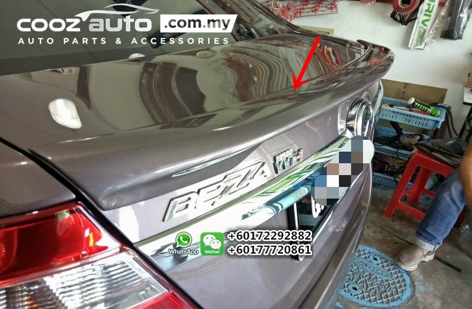 Perodua Bezza Spoiler Price - Gambar BCD