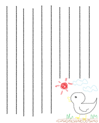 Japan Image 手紙 縦書き