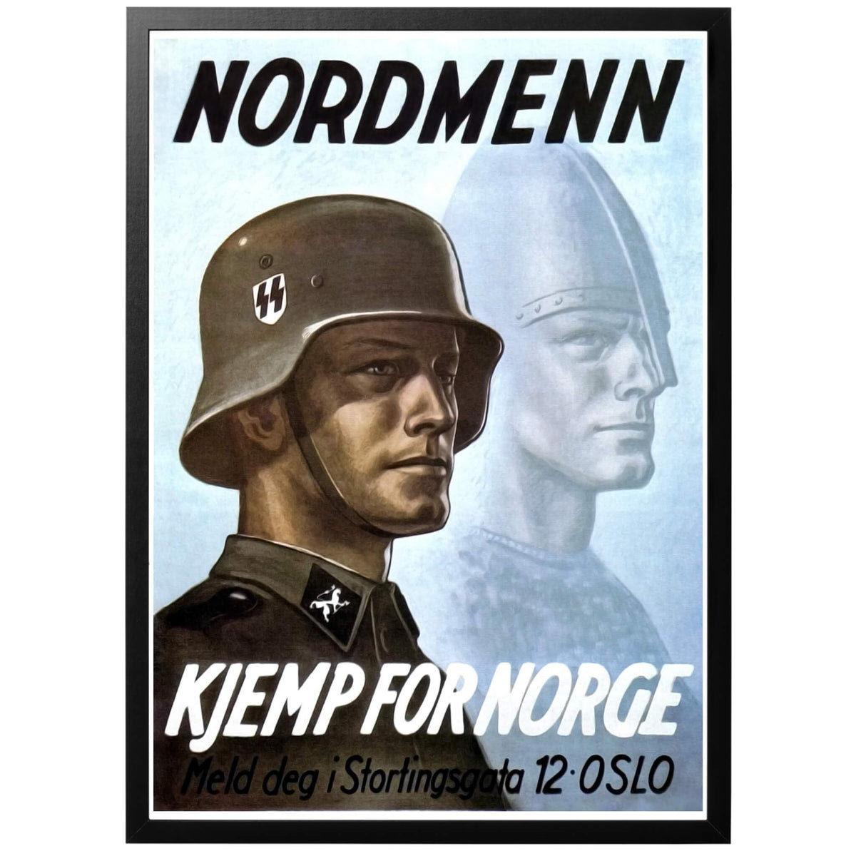 Afs norge internasjonal utveksling, oslo, norway. Nordmenn Kjemp For Norge Poster World War Era