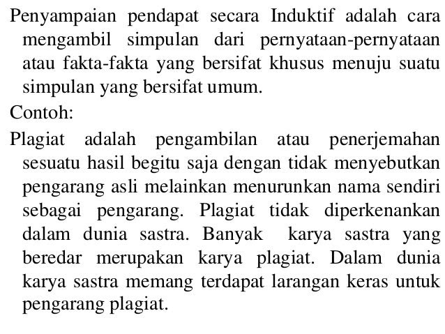 Contoh Silogisme Entimen Generalisasi Dan Analogi - Contoh 317