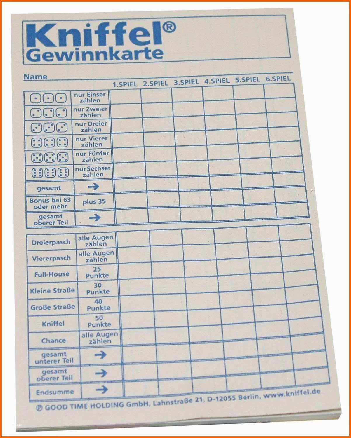 Kniffel Extrem Vordruck / Ausflug Ins Grune Klassenzimmer ...