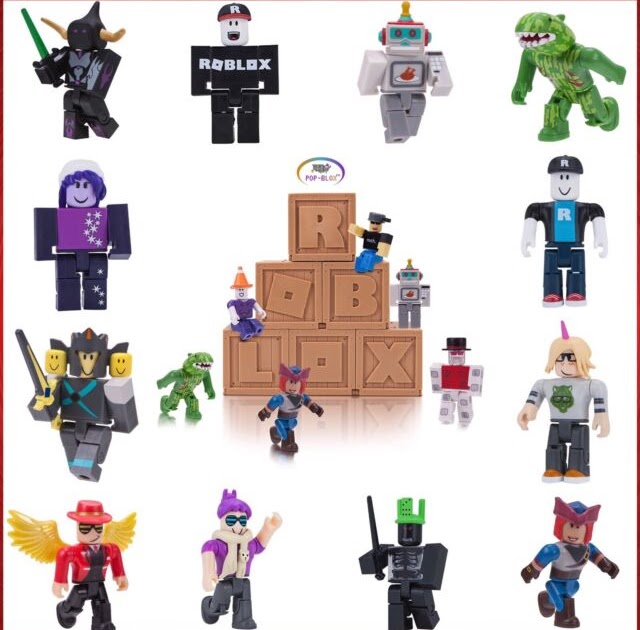 roblox gold collection pixel artist single figure pack roblox