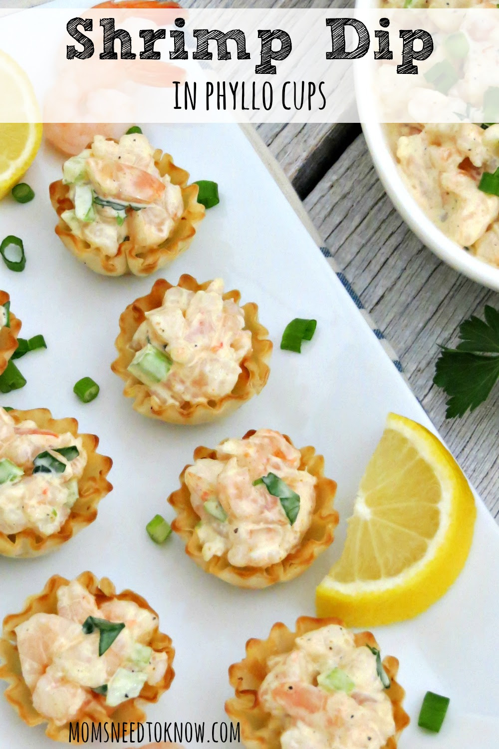 Easy shrimp appetizers, cold shrimp and vegetable spring rolls with cashew dippin, cold shrimp bisque… Cold Shrimp Dip In Phyllo Cups Moms Need To Know