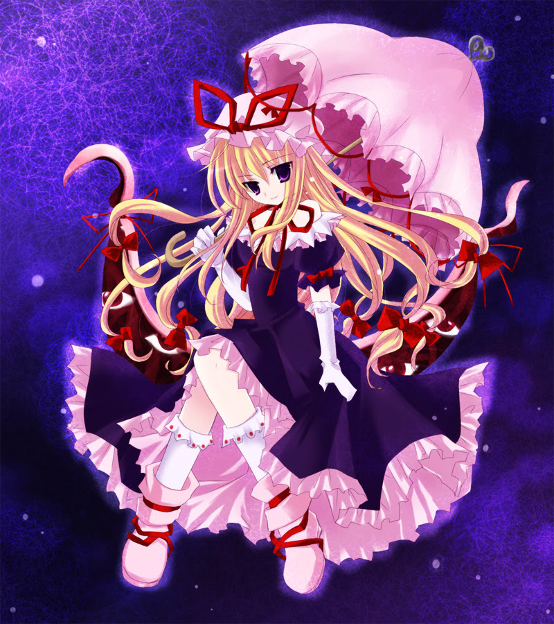 無料印刷可能東方八雲紫壁紙 アニメ画像