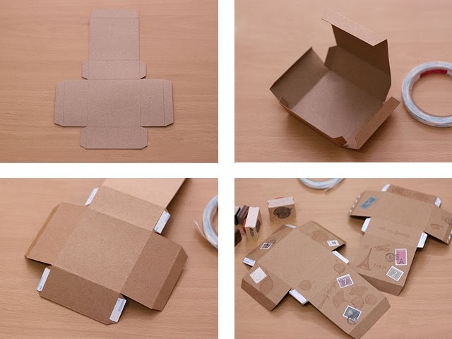 cara buat kotak guna kertas