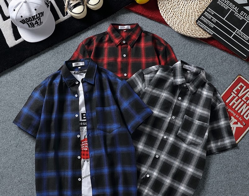 Baju Kotak Kotak Pria Model Sekarang / Daftar Harga Baju ...